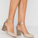 femmes talons classiques en cuir champagne 006BT1599 Anna Field