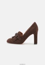 femmes talons classiques en cuir marron foncé 006BT1681 Anna Field - Image 2