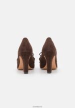 femmes talons classiques en cuir marron foncé 006BT1681 Anna Field - Image 4