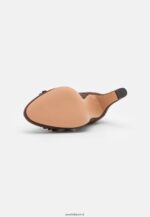 femmes talons classiques en cuir marron foncé 006BT1681 Anna Field - Image 5