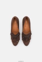 femmes talons classiques en cuir marron foncé 006BT1681 Anna Field - Image 6