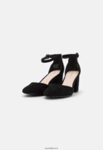 femmes talons classiques en cuir noir 006BT1653 Anna Field - Image 3
