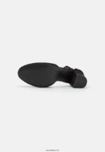 femmes talons classiques en cuir noir 006BT1653 Anna Field - Image 5