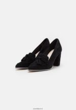 femmes talons classiques en cuir noir 006BT1678 Anna Field - Image 3