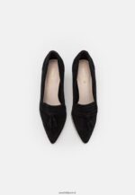 femmes talons classiques en cuir noir 006BT1678 Anna Field - Image 6