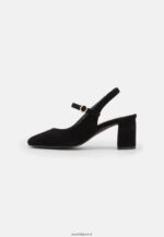 femmes talons classiques en cuir noir 006BT1685 Anna Field - Image 2