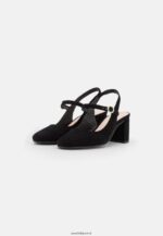 femmes talons classiques en cuir noir 006BT1685 Anna Field - Image 3