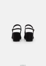femmes talons classiques en cuir noir 006BT1685 Anna Field - Image 4