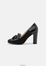 femmes talons classiques en cuir noir 006BT1686 Anna Field - Image 2