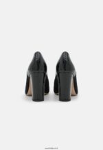 femmes talons classiques en cuir noir 006BT1686 Anna Field - Image 4