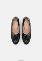 femmes talons classiques en cuir noir 006BT1686 Anna Field - Image 6