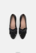 femmes talons classiques en cuir noir 006BT1688 Anna Field - Image 6