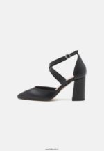 femmes talons classiques en cuir noir 006BT1689 Anna Field - Image 2