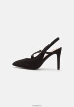femmes talons classiques en cuir noir 006BT1699 Anna Field - Image 2