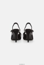 femmes talons classiques en cuir noir 006BT1699 Anna Field - Image 4