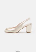 femmes talons classiques en cuir or 006BT1630 Anna Field - Image 2