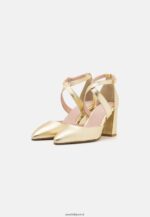femmes talons classiques en cuir or 006BT1639 Anna Field - Image 3