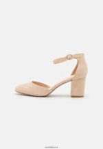femmes talons classiques en cuir rose clair 006BT1609 Anna Field
