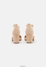 femmes talons classiques en cuir rose clair 006BT1609 Anna Field - Image 3