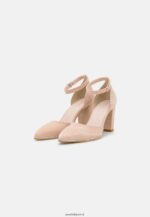 femmes talons classiques en cuir rose clair 006BT1627 Anna Field - Image 3