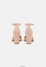 femmes talons classiques en cuir rose clair 006BT1627 Anna Field - Image 4