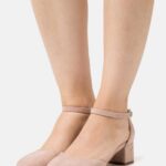 femmes talons classiques en cuir rose clair 006BT1666 Anna Field