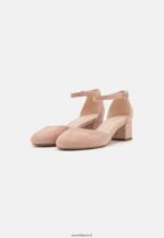 femmes talons classiques en cuir rose clair 006BT1666 Anna Field - Image 3