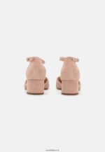 femmes talons classiques en cuir rose clair 006BT1666 Anna Field - Image 4