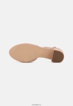 femmes talons classiques en cuir rose clair 006BT1666 Anna Field - Image 5
