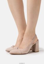 femmes talons classiques en cuir rose clair 006BT1671 Anna Field