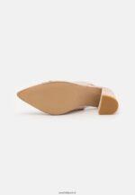 femmes talons classiques en cuir rose clair 006BT1671 Anna Field - Image 5