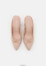 femmes talons classiques en cuir rose clair 006BT1671 Anna Field - Image 6