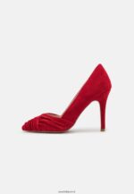 femmes talons classiques en cuir rouge foncé 006BT1669 Anna Field - Image 2