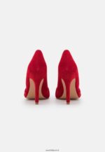 femmes talons classiques en cuir rouge foncé 006BT1669 Anna Field - Image 4