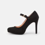 femmes talons classiques noirs 006BT1619 Anna Field