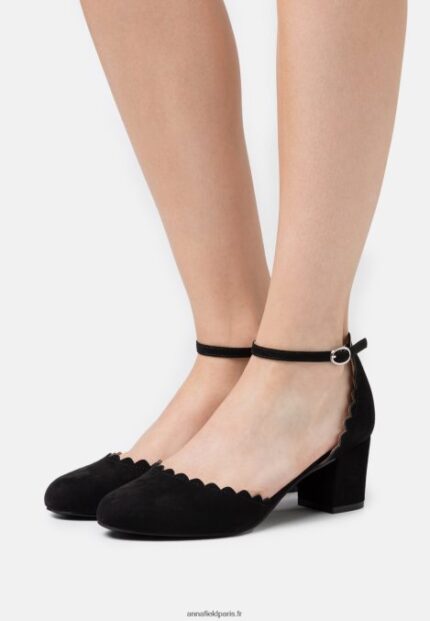 femmes talons classiques noirs 006BT1625 Anna Field