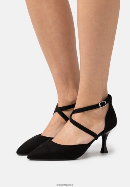 femmes talons classiques noirs 006BT1645 Anna Field