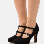 femmes talons classiques noirs 006BT1647 Anna Field