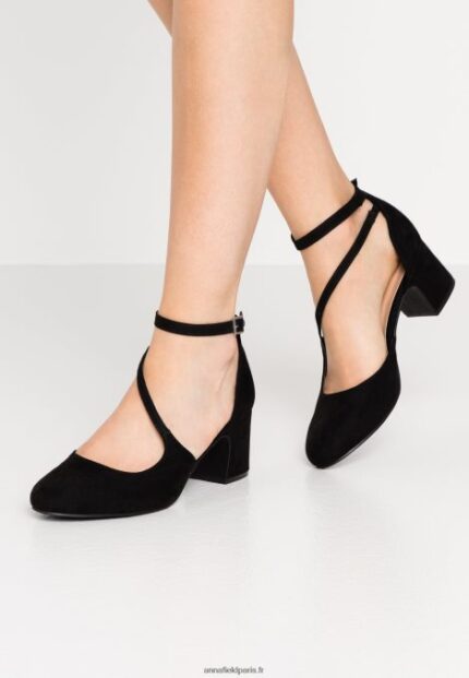 femmes talons classiques noirs 006BT1701 Anna Field