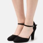 femmes talons classiques noirs 006BT1717 Anna Field
