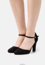 femmes talons classiques noirs 006BT1717 Anna Field