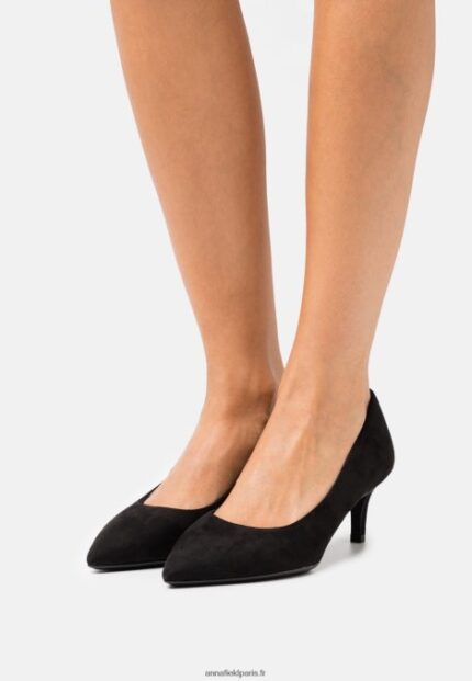 femmes talons classiques noirs 006BT1723 Anna Field