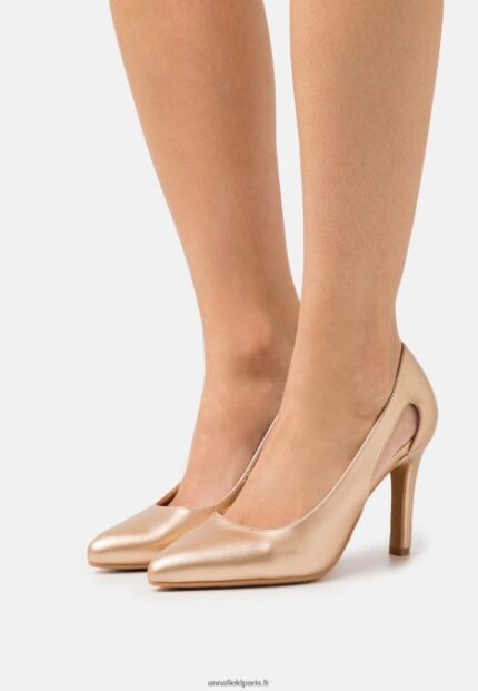 femmes talons classiques or 006BT1658 Anna Field