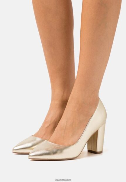 femmes talons classiques or 006BT1675 Anna Field