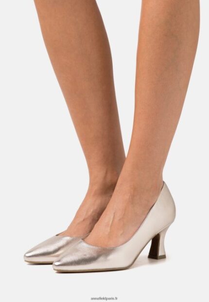 femmes talons classiques platine 006BT1754 Anna Field