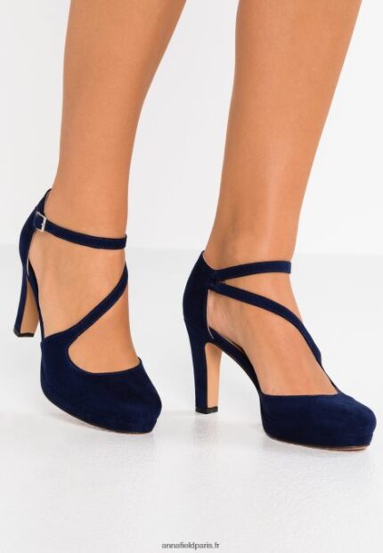 femmes talons hauts bleu foncé 006BT1771 Anna Field