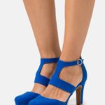 femmes talons hauts bleu roi 006BT1721 Anna Field