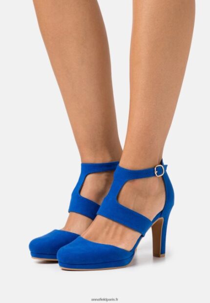 femmes talons hauts bleu roi 006BT1721 Anna Field