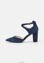 femmes talons hauts en cuir bleu foncé 006BT1624 Anna Field - Image 2