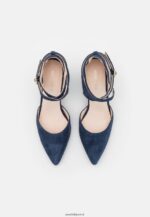 femmes talons hauts en cuir bleu foncé 006BT1624 Anna Field - Image 6